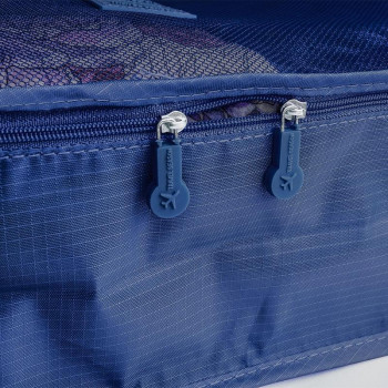 Organizador de Mala com 6 pecas Azul Marinho Loladecor