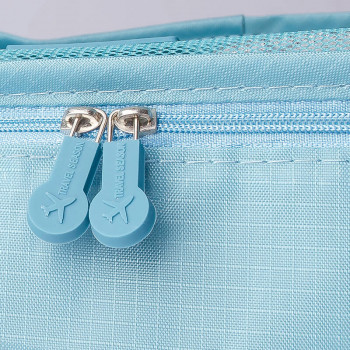 Organizador de Mala com 6 pecas Azul Bebe Loladecor