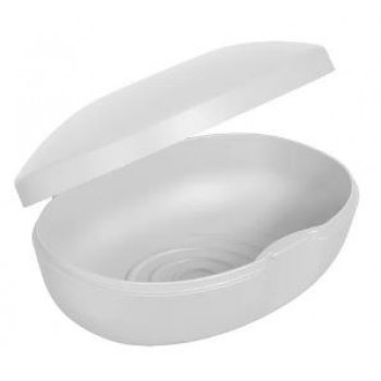 Saboneteira Soft Branco - OUSBT100Br
