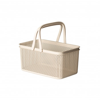 Cesto Organizador Linea Alça 30x18x15 Creme - PRMT2040