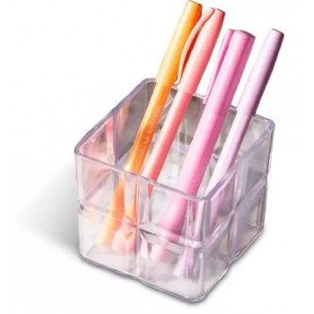 Organizador Bisote porta-canetas 8 x 8 x 8 cm - PRMT2067