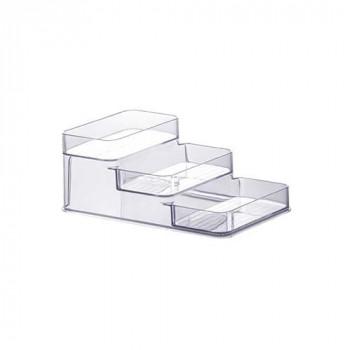 Kit 6 Potes para Temperos 180ml com Organizador Triplo