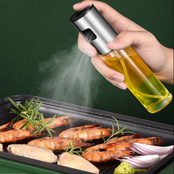 Spray Pulverizador Borrifador Azeite Vinagre Prata