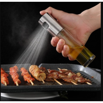Spray Pulverizador Borrifador Azeite Vinagre Prata