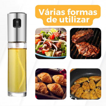 Kit 2 Sprays para Azeite e Vinagre com Etiqueta - Loladecor