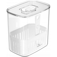 Pote Porta Temperos 1,5L Clear Fresh 10x14,5x15cm - OUOF800