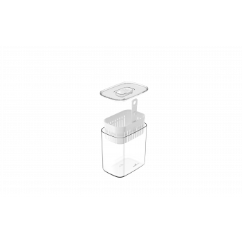 Pote Porta Temperos 1,5L Clear Fresh 10x14,5x15cm - OUOF800