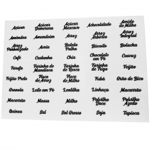 Etiqueta Mantimentos 45un Manuscrita - Loladecor