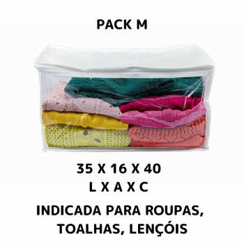 Kit Armário Organizado - 05 Colmeias Clean + 03 Packs