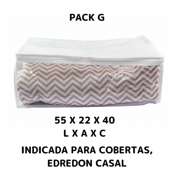 Kit Armário Organizado - 05 Colmeias Clean + 03 Packs