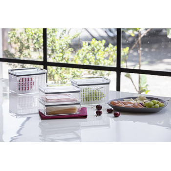 Pote Hermetico Retangular 770ml - Porta-frios - PRMT1370