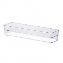 Organizador Diamond 30X7,5X5,2 Cm Cristal - PRMT936