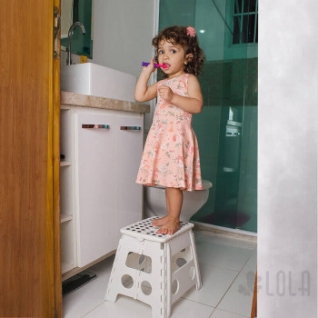 Banco Dobravel Medio 32cm - Loladecor
