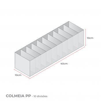 Colmeia Clean PP - Calcinha, Meia - Loladecor