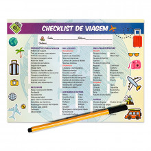 Planner Check List de Viagem - Lola Decor