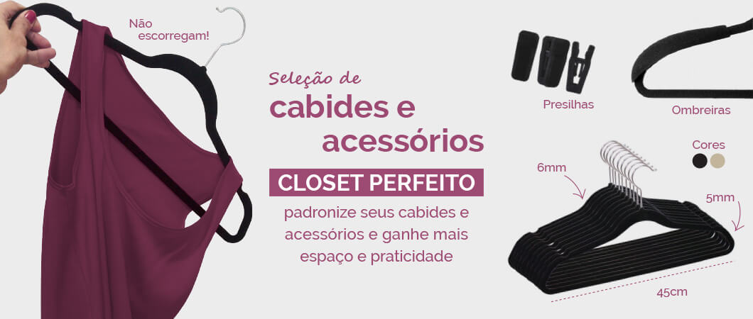 Cabides e Acessórios